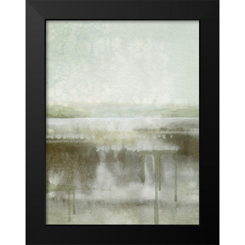 Wandering Terrain I Black Modern Wood Framed Art Print by Popp, Grace