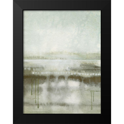 Wandering Terrain II Black Modern Wood Framed Art Print by Popp, Grace