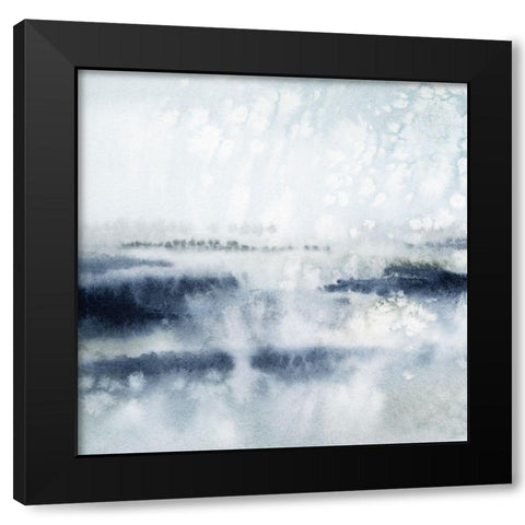 Window Fog II Black Modern Wood Framed Art Print with Double Matting by Popp, Grace