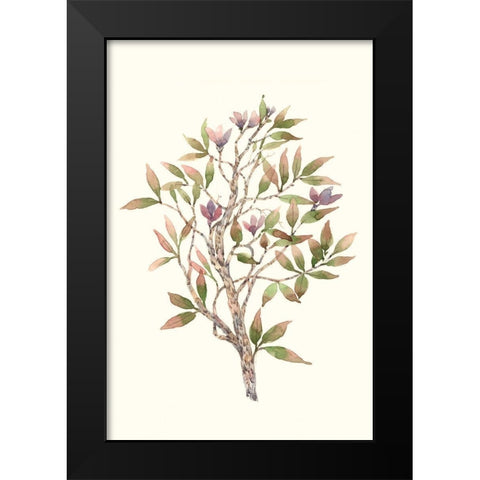 Twig Study II Black Modern Wood Framed Art Print by OToole, Tim