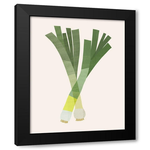 Organic Veg II Black Modern Wood Framed Art Print by Barnes, Victoria