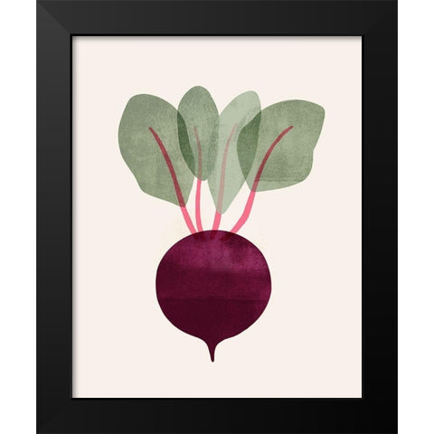 Organic Veg IX Black Modern Wood Framed Art Print by Barnes, Victoria