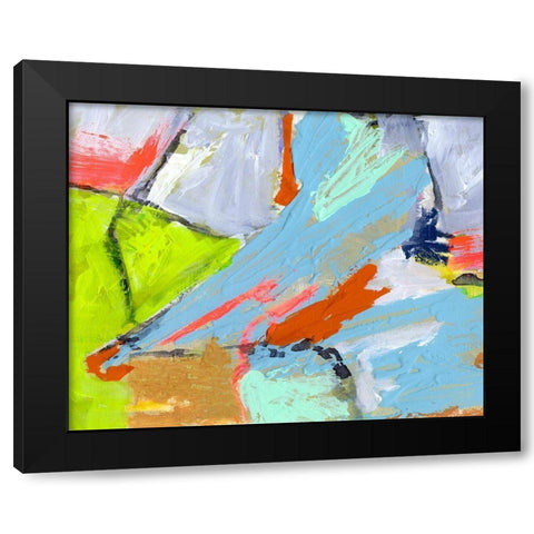 Fever Dream I Black Modern Wood Framed Art Print by Barnes, Victoria