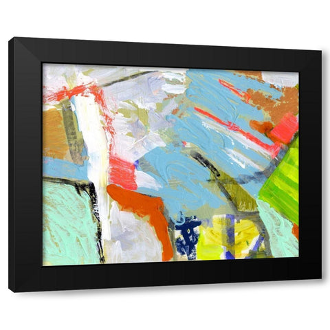 Fever Dream II Black Modern Wood Framed Art Print with Double Matting by Barnes, Victoria