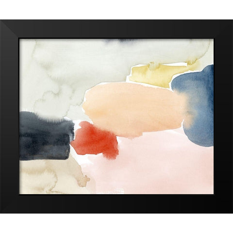 Watercolor Playground I Black Modern Wood Framed Art Print by Popp, Grace