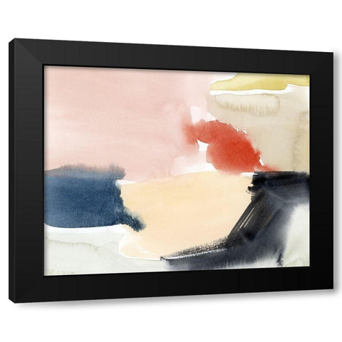 Watercolor Playground II Black Modern Wood Framed Art Print by Popp, Grace