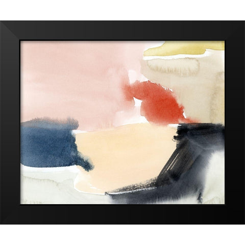 Watercolor Playground II Black Modern Wood Framed Art Print by Popp, Grace