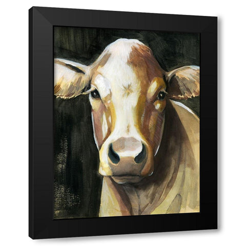 Sweet Eyes I Black Modern Wood Framed Art Print with Double Matting by Popp, Grace