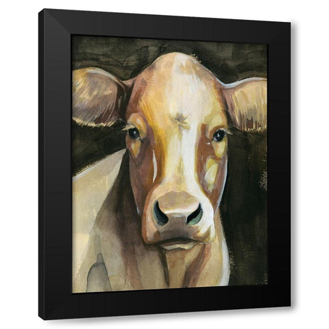 Sweet Eyes II Black Modern Wood Framed Art Print with Double Matting by Popp, Grace