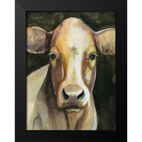 Sweet Eyes II Black Modern Wood Framed Art Print by Popp, Grace