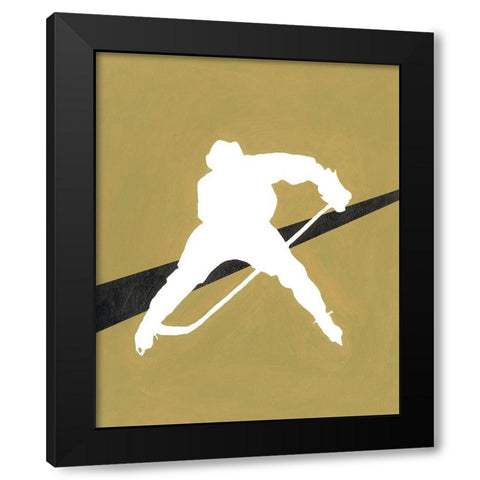 Its All About the Game VIII Black Modern Wood Framed Art Print by Moore, Regina