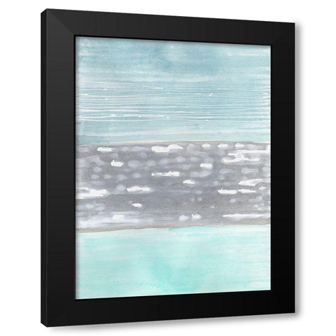 Hydrusphere I Black Modern Wood Framed Art Print with Double Matting by Lam, Vanna