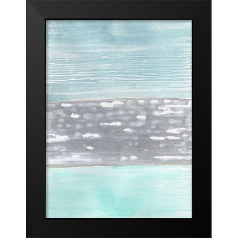 Hydrusphere I Black Modern Wood Framed Art Print by Lam, Vanna