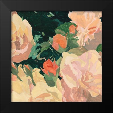 Summer Glory IV Black Modern Wood Framed Art Print by Wang, Melissa