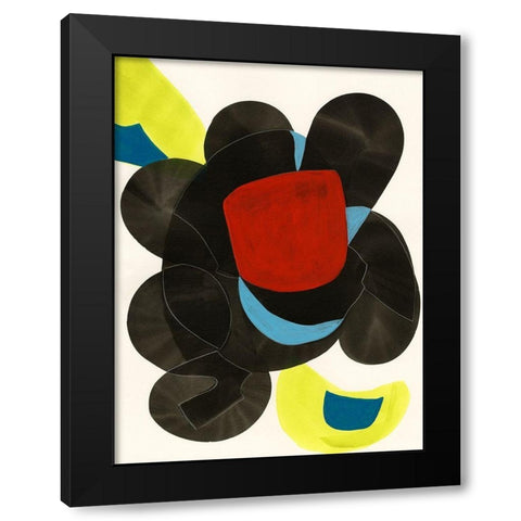 Barcelona II Black Modern Wood Framed Art Print by Fuchs, Jodi