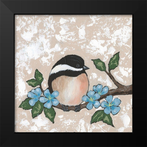 Sweet Bird II Black Modern Wood Framed Art Print by Reynolds, Jade