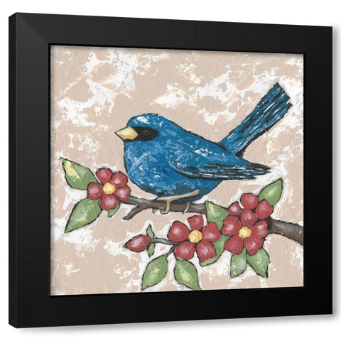 Sweet Bird III Black Modern Wood Framed Art Print with Double Matting by Reynolds, Jade
