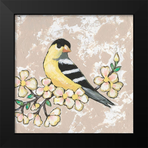 Sweet Bird IV Black Modern Wood Framed Art Print by Reynolds, Jade