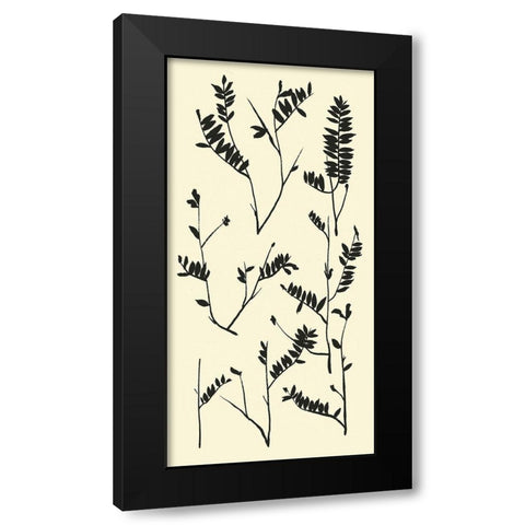 Feeling Wild I Black Modern Wood Framed Art Print with Double Matting by Wang, Melissa