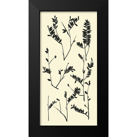 Feeling Wild I Black Modern Wood Framed Art Print by Wang, Melissa