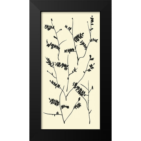 Feeling Wild II Black Modern Wood Framed Art Print by Wang, Melissa