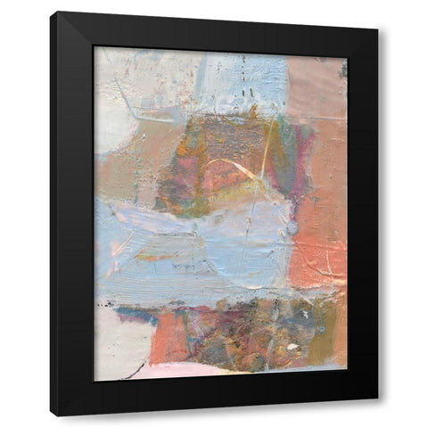 Minim III Black Modern Wood Framed Art Print with Double Matting by Jachimiec, Sue