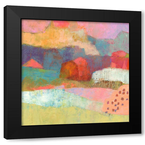 Gramercy II Black Modern Wood Framed Art Print with Double Matting by Jachimiec, Sue