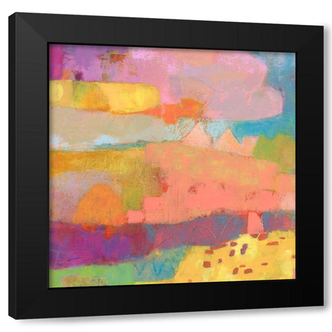 Gramercy III Black Modern Wood Framed Art Print by Jachimiec, Sue