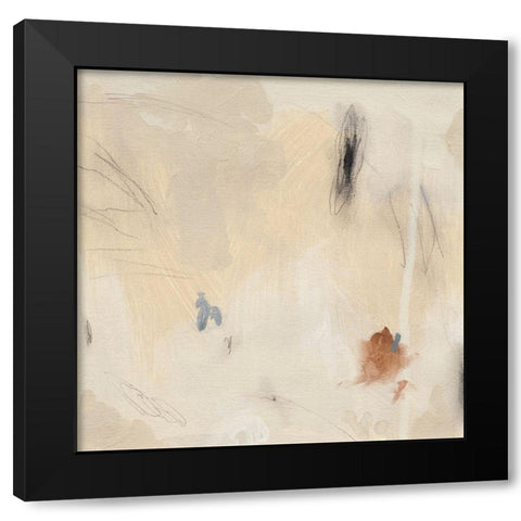 Clay Fragments I Black Modern Wood Framed Art Print with Double Matting by Green, Jacob