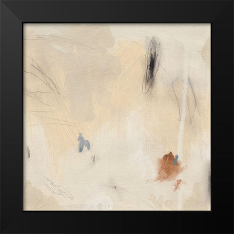 Clay Fragments I Black Modern Wood Framed Art Print by Green, Jacob