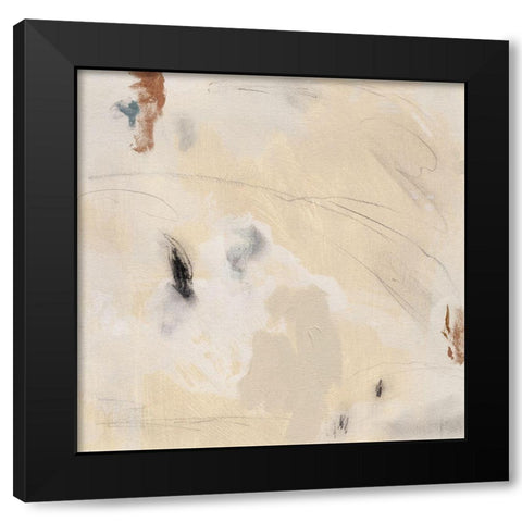 Clay Fragments II Black Modern Wood Framed Art Print with Double Matting by Green, Jacob