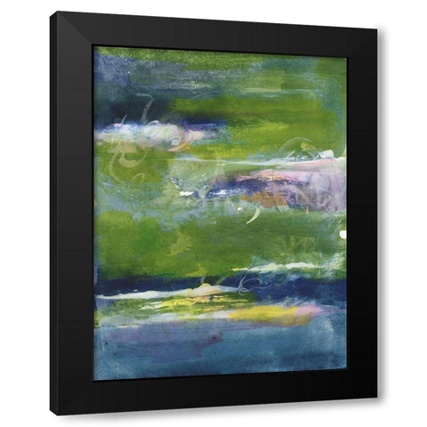 Bales of Color I Black Modern Wood Framed Art Print by Combs, Joyce