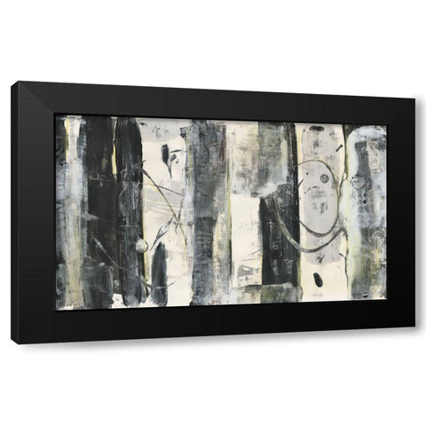 Standing Tall II Black Modern Wood Framed Art Print with Double Matting by Combs, Joyce