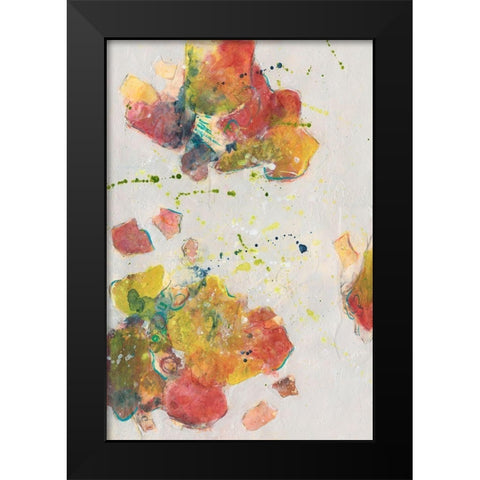 Attracting Love I Black Modern Wood Framed Art Print by Combs, Joyce