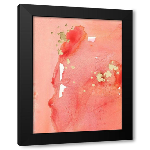 Mythological I Black Modern Wood Framed Art Print with Double Matting by Combs, Joyce
