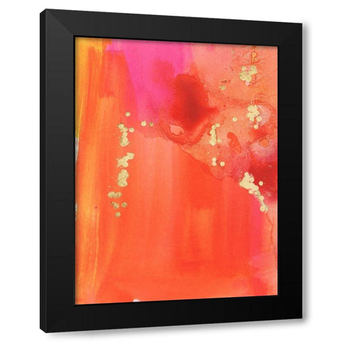 Mythological II Black Modern Wood Framed Art Print by Combs, Joyce