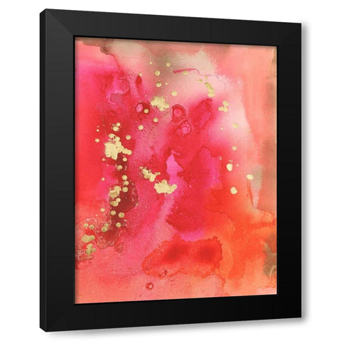 Mythological IV Black Modern Wood Framed Art Print by Combs, Joyce