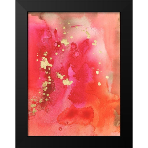 Mythological IV Black Modern Wood Framed Art Print by Combs, Joyce