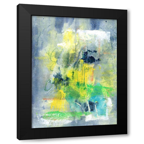 Sweet Things I Black Modern Wood Framed Art Print with Double Matting by Combs, Joyce