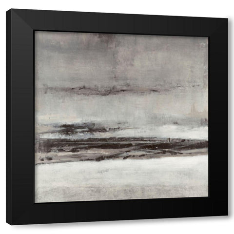 Sepia Cove I Black Modern Wood Framed Art Print by OToole, Tim