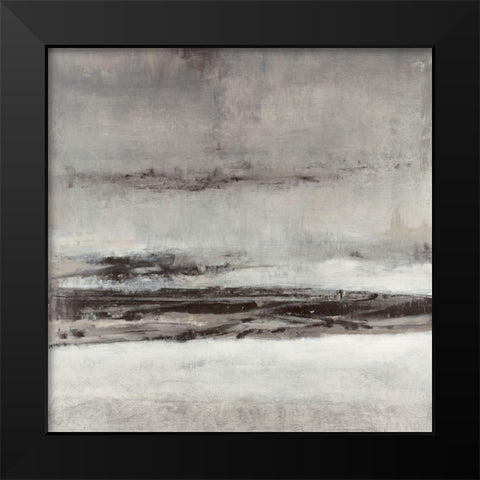 Sepia Cove I Black Modern Wood Framed Art Print by OToole, Tim