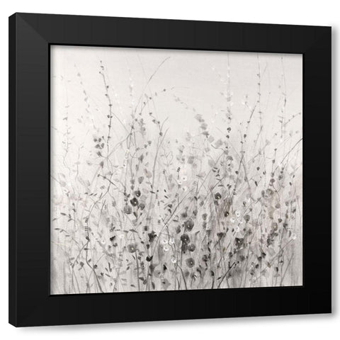 Garden Remnants I Black Modern Wood Framed Art Print with Double Matting by OToole, Tim