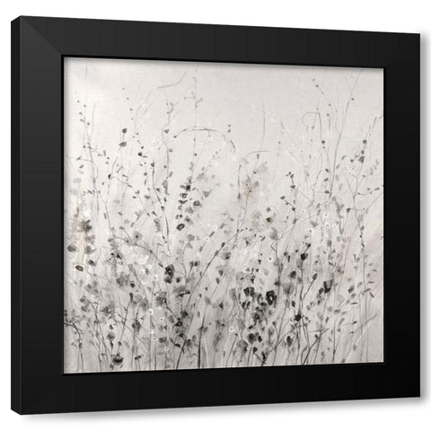 Garden Remnants II Black Modern Wood Framed Art Print with Double Matting by OToole, Tim