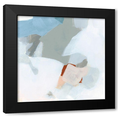 Patch Pocket I Black Modern Wood Framed Art Print by Vess, June Erica