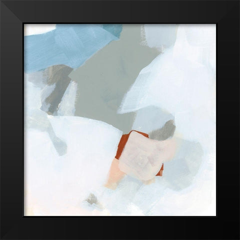 Patch Pocket I Black Modern Wood Framed Art Print by Vess, June Erica