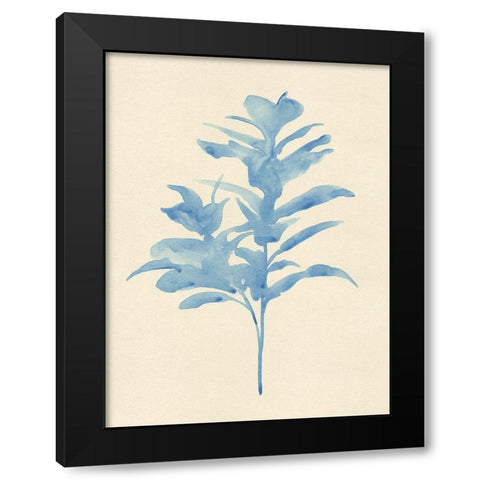 Verditer Fig I Black Modern Wood Framed Art Print by Green, Jacob