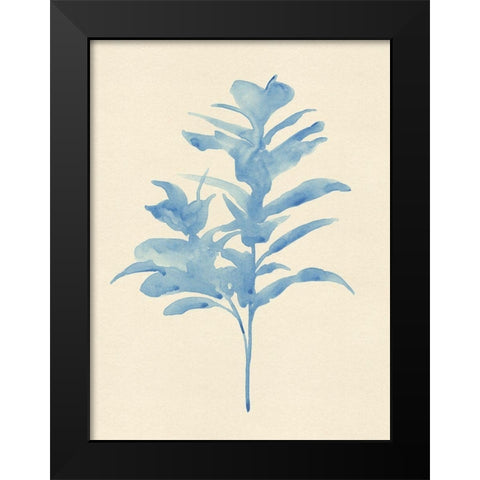 Verditer Fig I Black Modern Wood Framed Art Print by Green, Jacob