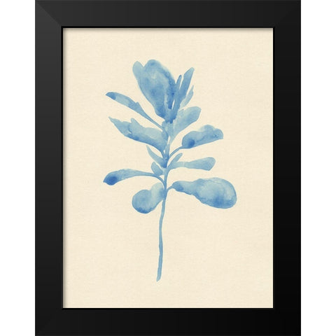 Verditer Fig IV Black Modern Wood Framed Art Print by Green, Jacob