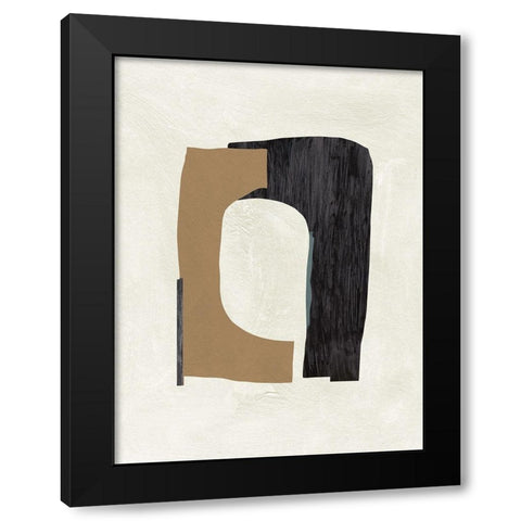 Cardboard Cutouts I Black Modern Wood Framed Art Print with Double Matting by Wang, Melissa