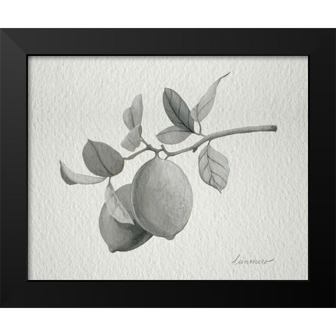 Limonero I Black Modern Wood Framed Art Print by Popp, Grace